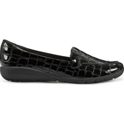 Abide Croco Print Casual Flats