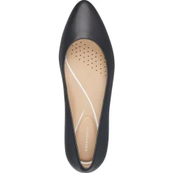 Caldise Leather Low Heel Dress Shoes