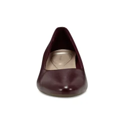 Caldise Leather Low Heel Dress Shoes