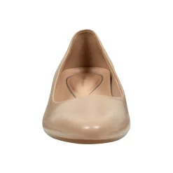 Caldise Leather Low Heel Dress Shoes