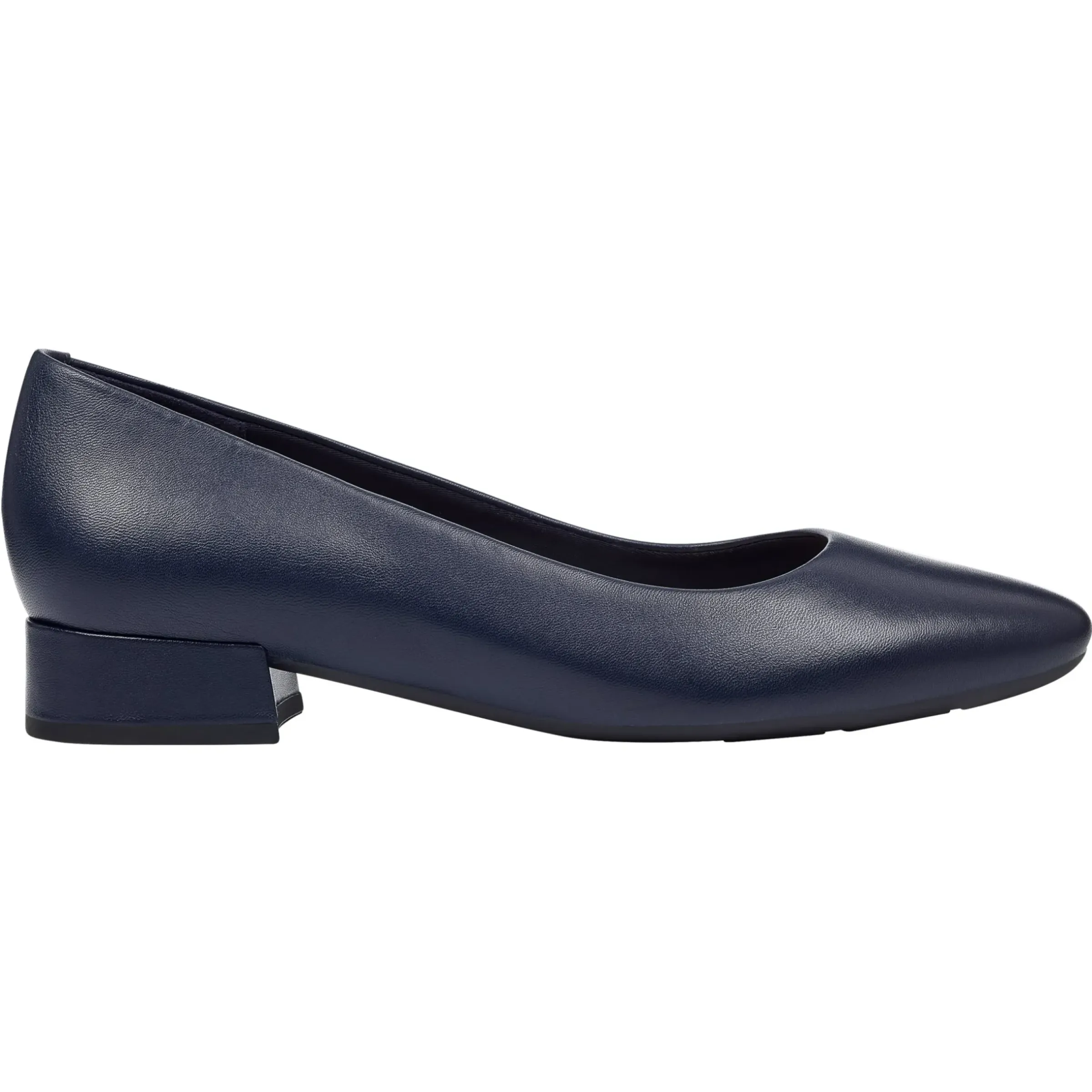 Caldise Leather Low Heel Dress Shoes