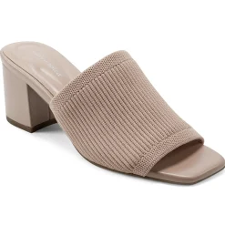 Caryn Heeled Slide Sandals
