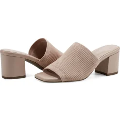 Caryn Heeled Slide Sandals