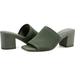 Caryn Heeled Slide Sandals