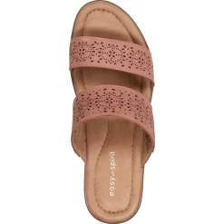 Crista Casual Slide Heeled Sandals