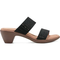 Crista Casual Slide Heeled Sandals