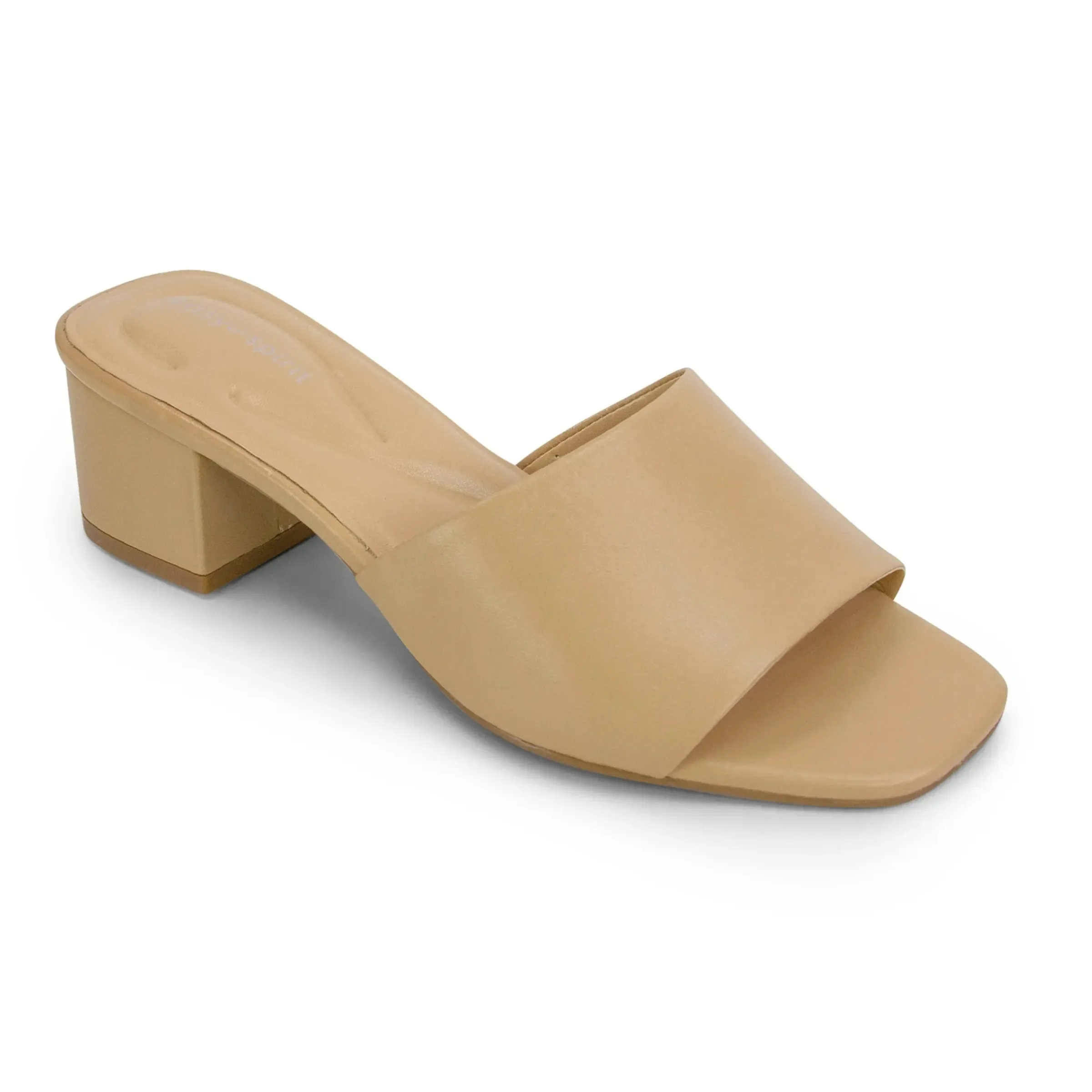 Fiora Block Heel Slide Sandals
