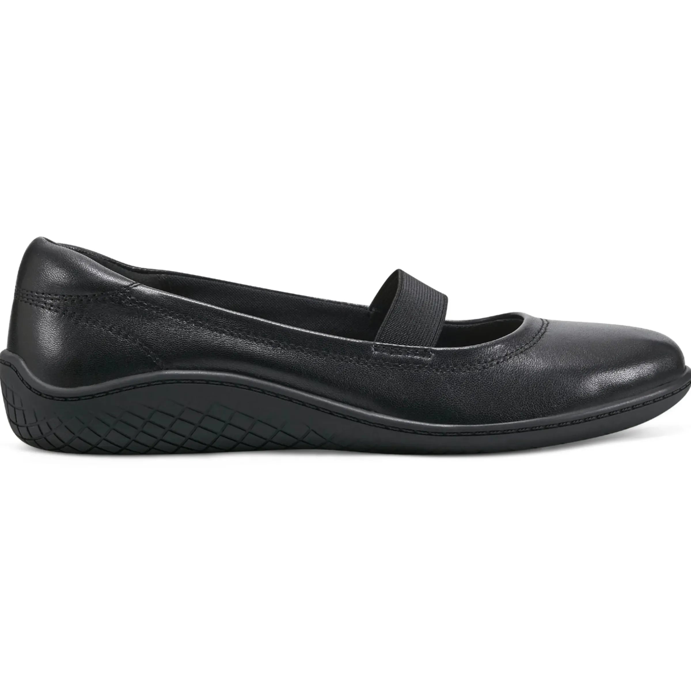 Golden Mary Jane Casual Ballet Flats