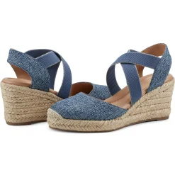 Meza Espadrille Wedge Sandals