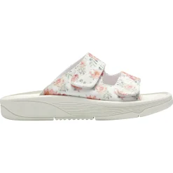 Red Slip On Sandals
