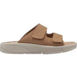 Red Slip On Sandals