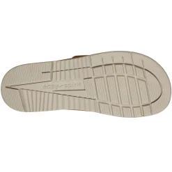 Red Slip On Sandals