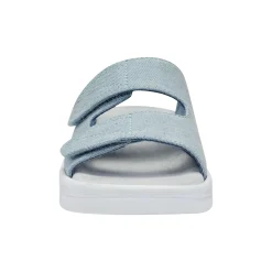 Red Slip On Sandals
