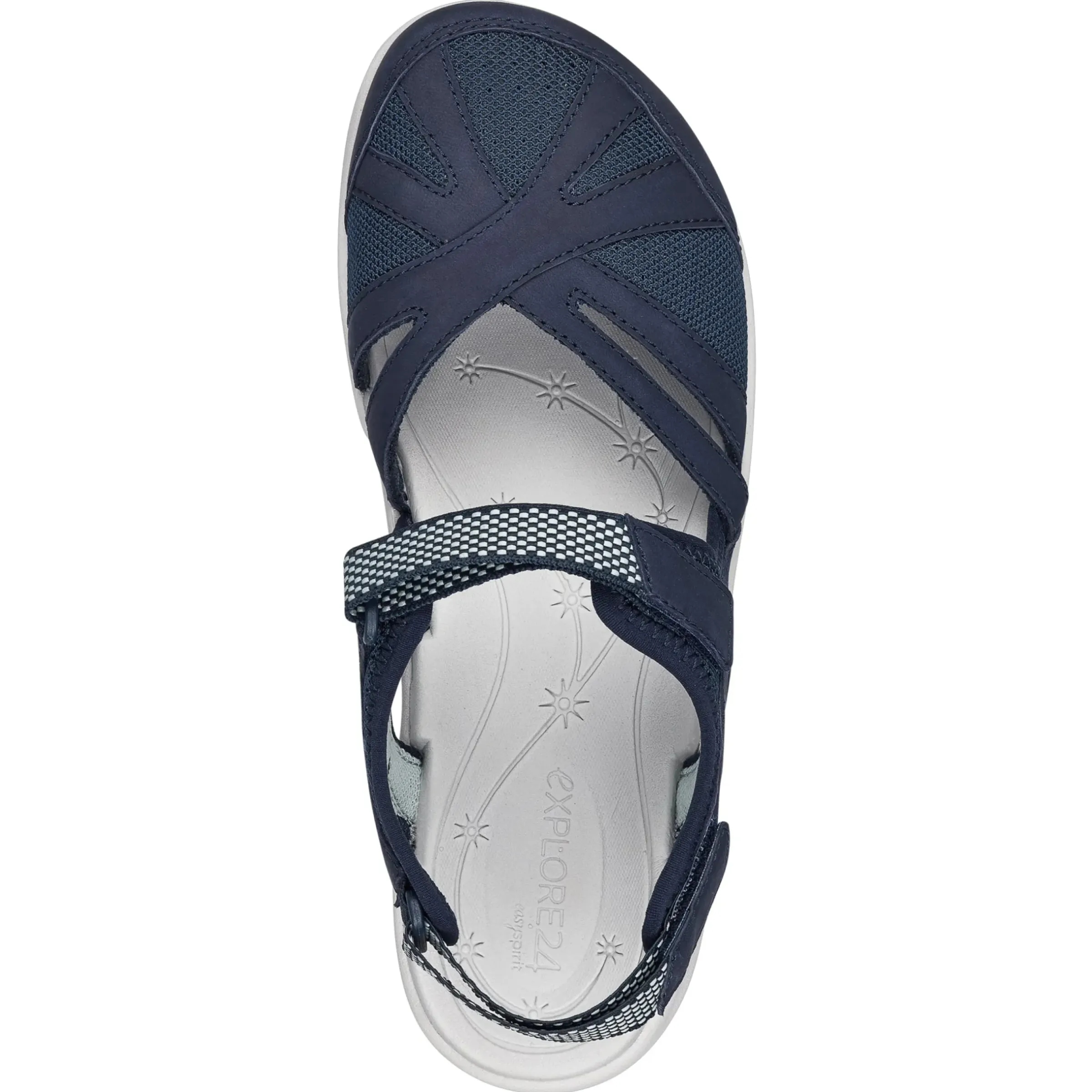 Splash Nubuck Flat Hiking Sandals