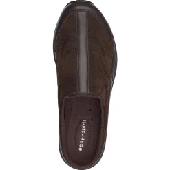 Traveltime Leather Clogs